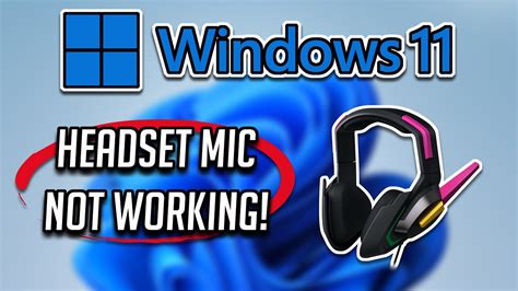 Windows 11 Recognizing headphones but not microphone.